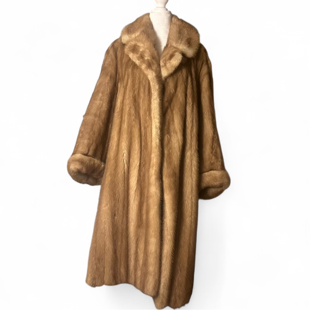 Vintage 1950s mink coat